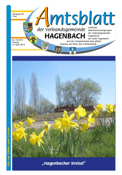 15/2015 - Stadt Hagenbach