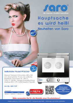 Hauptsache es wird hei&szlig;!