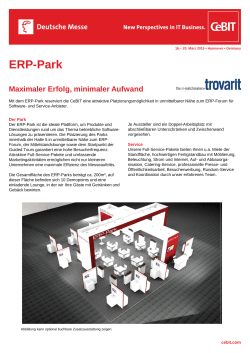ERP-Park - Trovarit AG