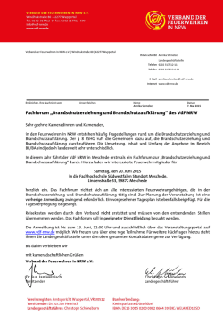 Informationsschreiben / Programm als PDF-Dokument