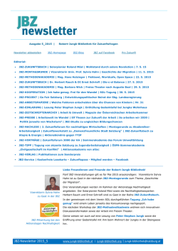 JBZ-Newsletter Mai 2015.