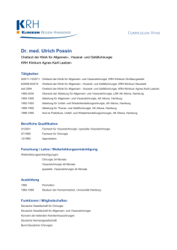 Dr. med. Ulrich Possin