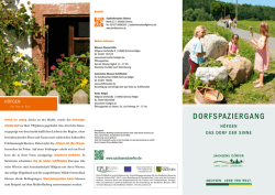 Dorfspaziergang - Sachsens D&ouml;rfer