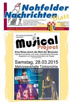 Amtsblatt KW 12 2015