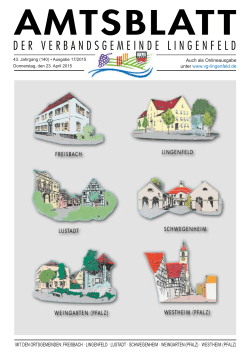 KW 17 - Verbandsgemeinde Lingenfeld