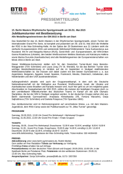 PRESSEMITTEILUNG