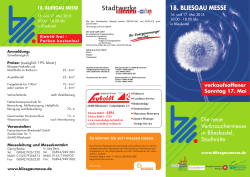 Bliesgau-Messe-Flyer als PDF herunterladen