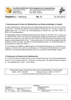 HopfenFax 2015