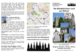 Kirchentour 2: Rund um Welver - Evangelischer Kirchenkreis Soest