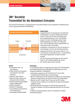 3M™ Bornitrid Trennmittel für die Aluminium Extrusion Produkt