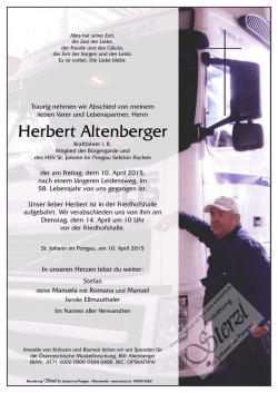 Herbert Altenberger