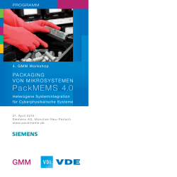 Programm PackMEMS 2015