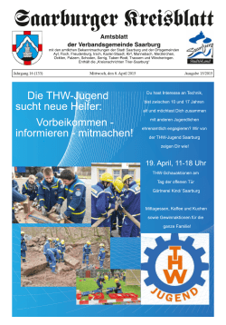 15. KW - Verbandsgemeinde Saarburg