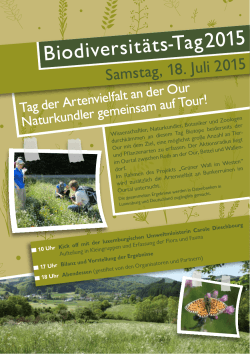 Biodiversitäts-Tag 2015 - Portail de l`environnement