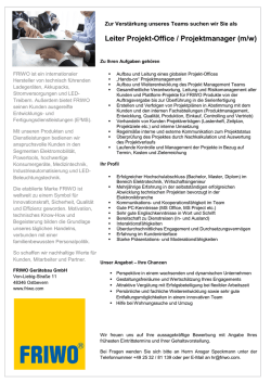 PDF-Download - FRIWO Gerätebau GmbH
