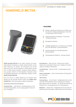 HANDHELD MC75A - teamaxess.com