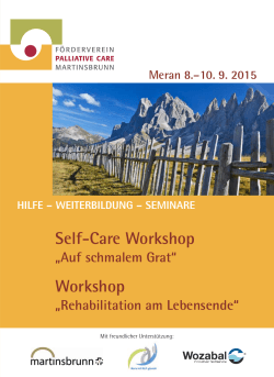 Self-Care Workshop Workshop