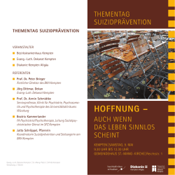 hoffnung &ndash; - Dekanatsbezirk Kempten/Allg&auml;u