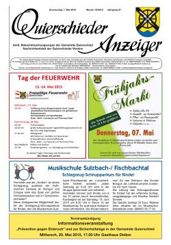 Musikschule Sulzbach-/ Fischbachtal