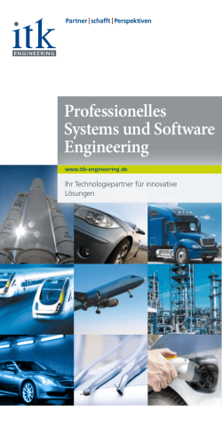 Professionelles Systems und Software Engineering