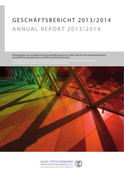 Geschäftsbericht 2013-2014