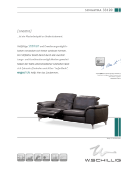 Infos - W.SCHILLIG