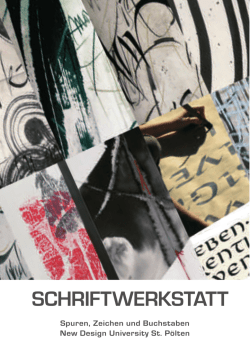 Einladung - N&Ouml; Dokumentationszentrum f&uuml;r moderne Kunst
