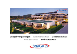 Doppel Verglasungen Laminiertes Glas Geh&auml;rtetes Glas Heat Soak