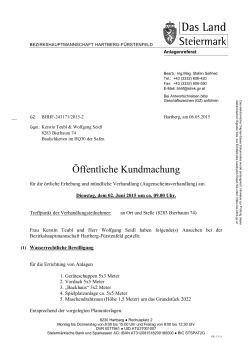 BHHF-243171/2015, Kerstin Teubl & Wolfgang Seidl, 8283