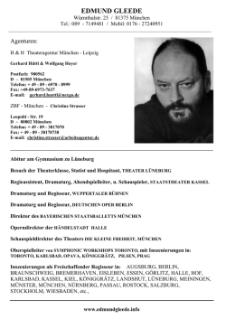 lebenslauf auf vier seiten