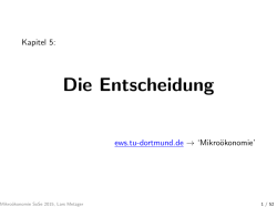 Die Entscheidung - EWS