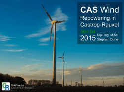 CAS Wind - Stadtwerke CASTROP