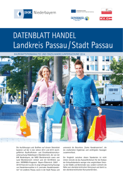 Kaufkraftstudie Datenblatt Passau