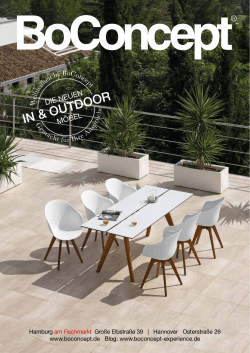 IN & OUTDOOR - BoConcept Experience