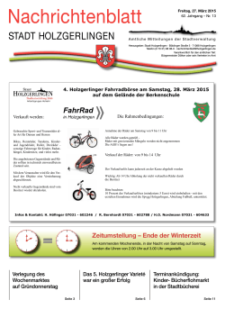 KW 13 - Stadt Holzgerlingen