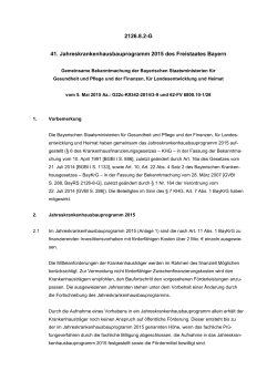 PDF-Datei, 30 KB - Bayerisches Staatsministerium für Gesundheit