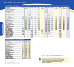 Fahrplan Linie 5802Gültig ab 14.12.2014