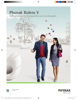 2015.03. - Phonak Bolero V - Phonak Info-DVD