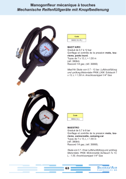 Reifenfüllgeräte, Luftdruckprüfer und Anschlussnippel