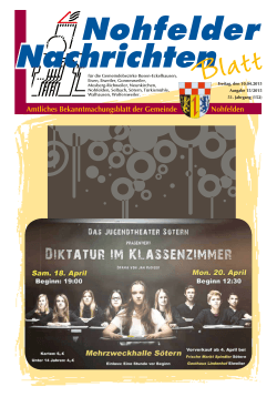 Amtsblatt KW 15 2015