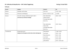 Helferplan Gruempeli 2015