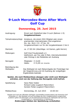 Golfplatz Bad Saulgau - Golfclub Freudenstadt