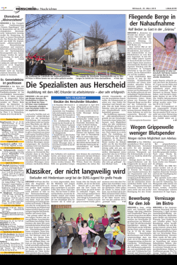 Die Spezialisten aus Herscheid