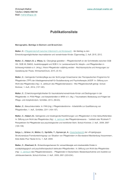 Publikationsliste - Arbeitsgemeinschaft für Sozialberatung und