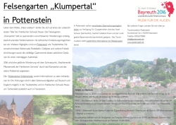 in Pottenstein - Landesgartenschau Bayreuth 2016