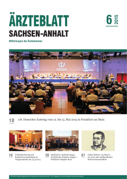 Als PDF-Datei herunterladen - Ärzteblatt Sachsen