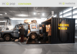 CONTAINER - modulbox mo systeme GmbH & Co. KG