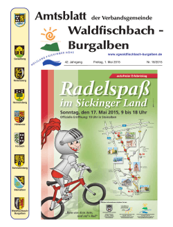 Waldfischbach - Burgalben - Fieguth