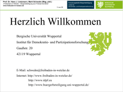 Informationen zum Verfahren
