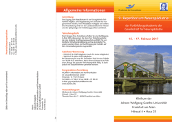 Allgemeine Informationen - Gesellschaft f&uuml;r Neurop&auml;diatrie
